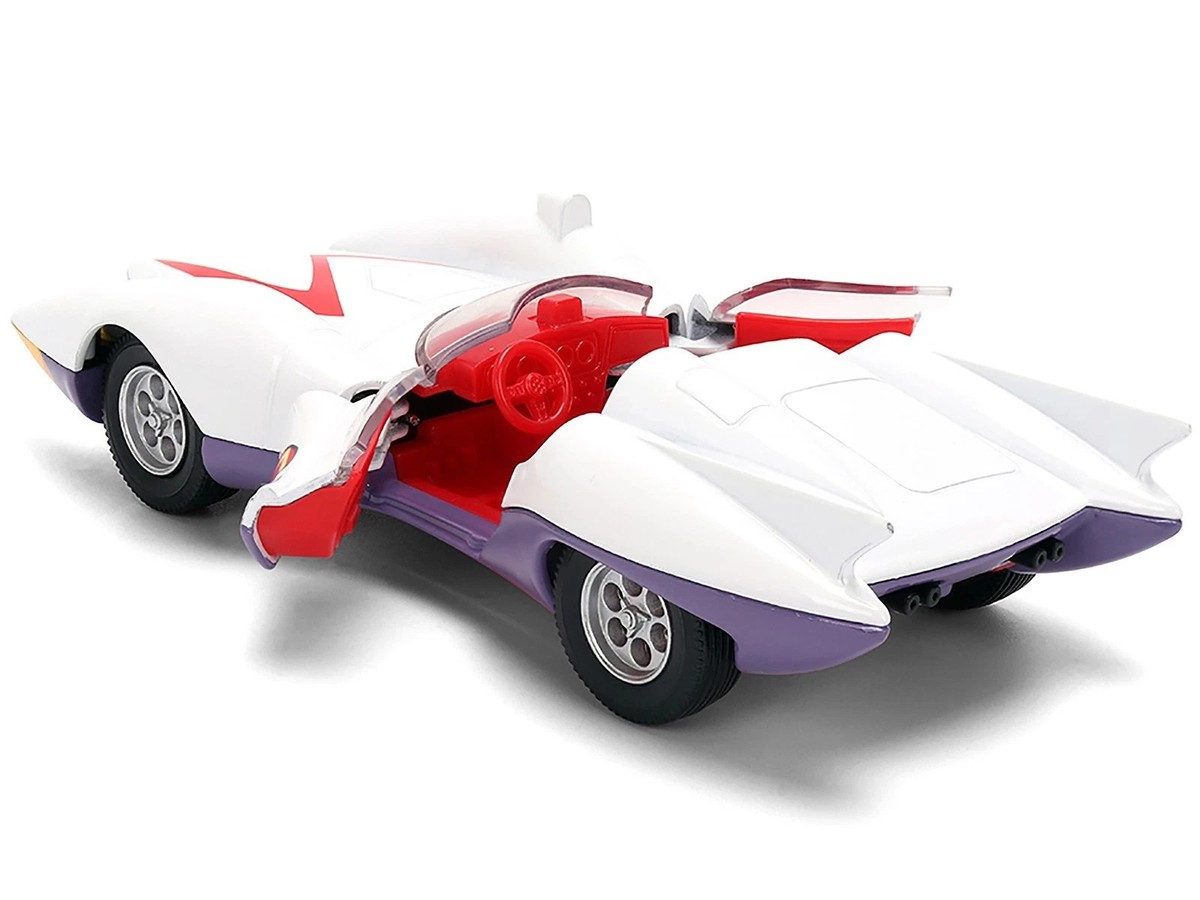 JADA SPEED RACER MACH 5 1/32 DIECAST MODEL CAR WHITE 35882 | eBay