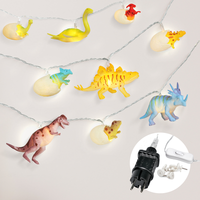 Cozyhome Led-Lichterkette Dino - 12 Led Figuren & 4 Meter I Strombetrieben
