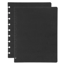 1 Set Discbound Notebook Cover, Medium Cover, Black