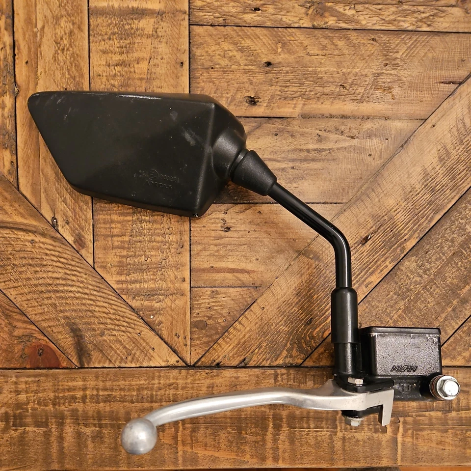 2009 Kawasaki KLX 250SF freio dianteiro cilindro mestre reservatório com espelho - Imagem 2 de 4