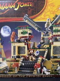 LEGO Indiana Jones: Temple of the Crystal Skull (7627). New Box Set 10 Minifigs