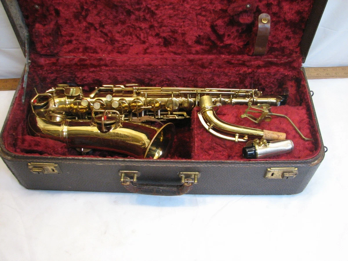 Early 1915 Pat Selmer Low Pitch A Alto Saxophone American Sax 1950s