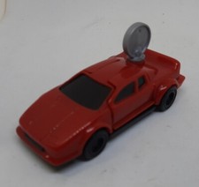 💥 Vintage Red Hot Wheels Key Force Toy Car Mattel 1993 DeLorean-Style
