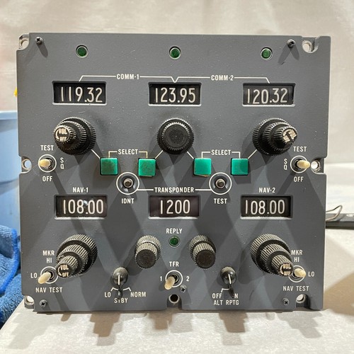 Citation Control Panel (Edo Aire P/N 1U434-001)