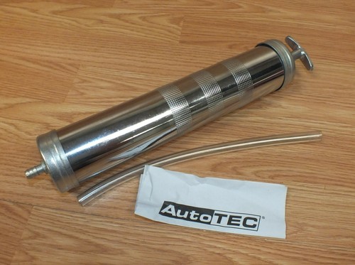 Autotec (57408) 1 Pint Capacity Prime-Free Operation Steel Suction Gun w/ Hose