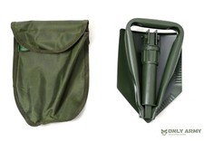 British Army Style Entrenching Tool Shovel Tri Fold Folding Shovel With Pouch