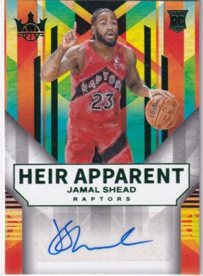 2024-25 Panini Court Kings NBA No. HA-JML Jamal Shead Rookie Jade Auto