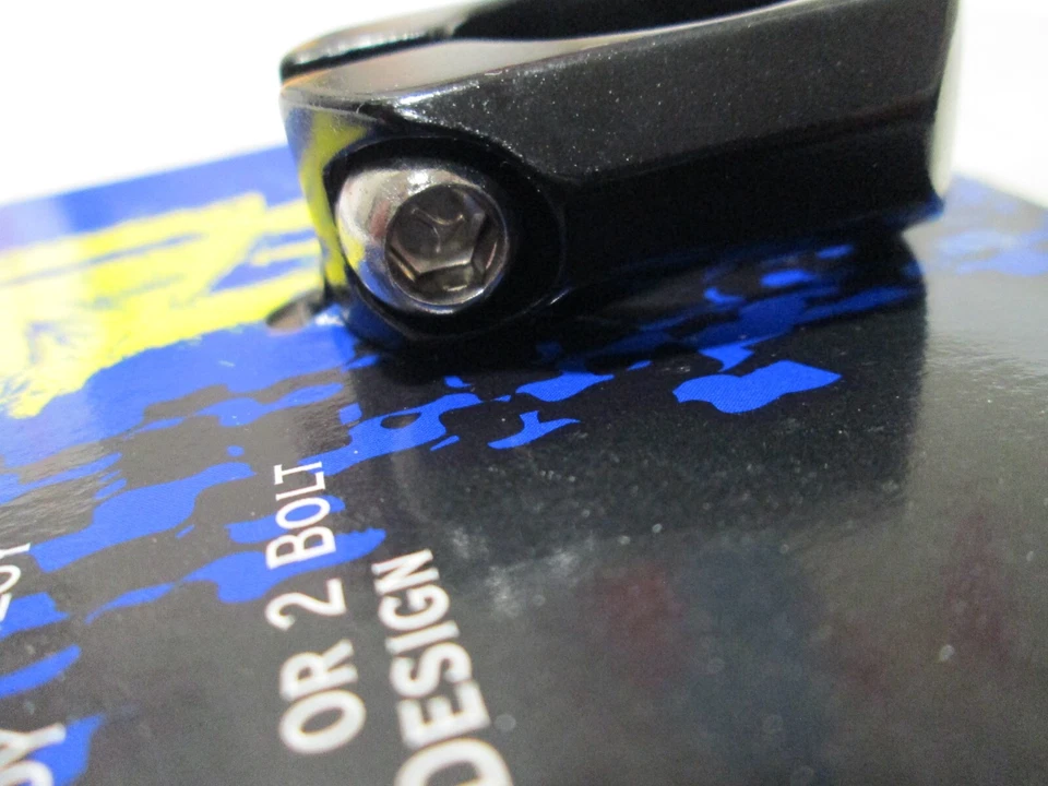 Abrazadera de tija de sillín nos GT bmx negra 25,4 Foto 3 de 4