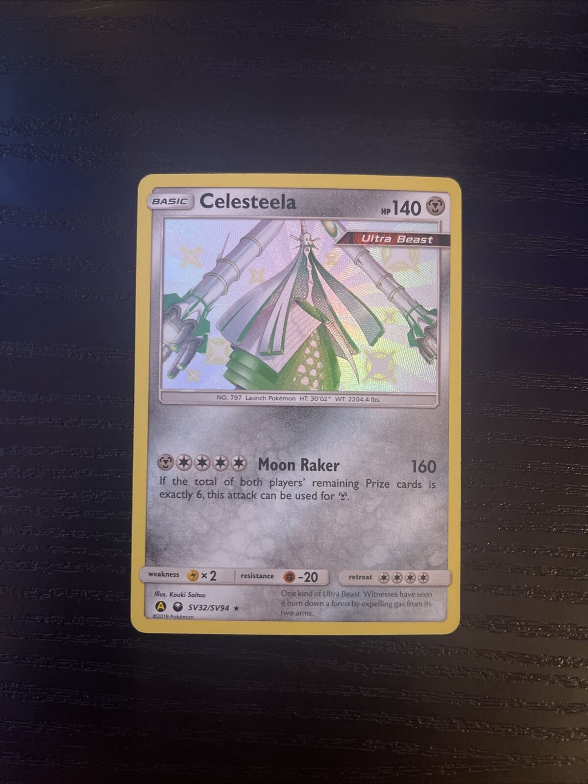 Celesteela - SV32/SV94 - Shiny Holo Rare - Pokemon Singles » Hidden Fates -  CoreTCG