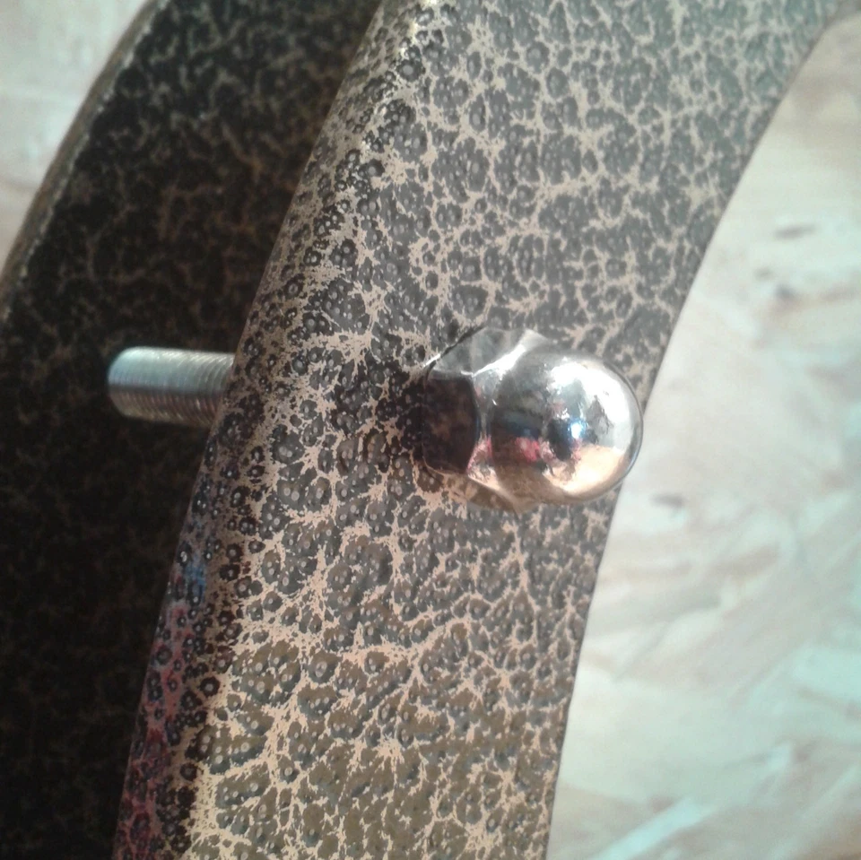 OJO DE BUEY PARA PUERTA phi 350 mm "Oro Viejo" Foto 2 de 4