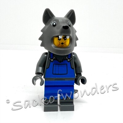Authentic Lego Minifigure Big Bad Wolf, Three Little Pigs, Double