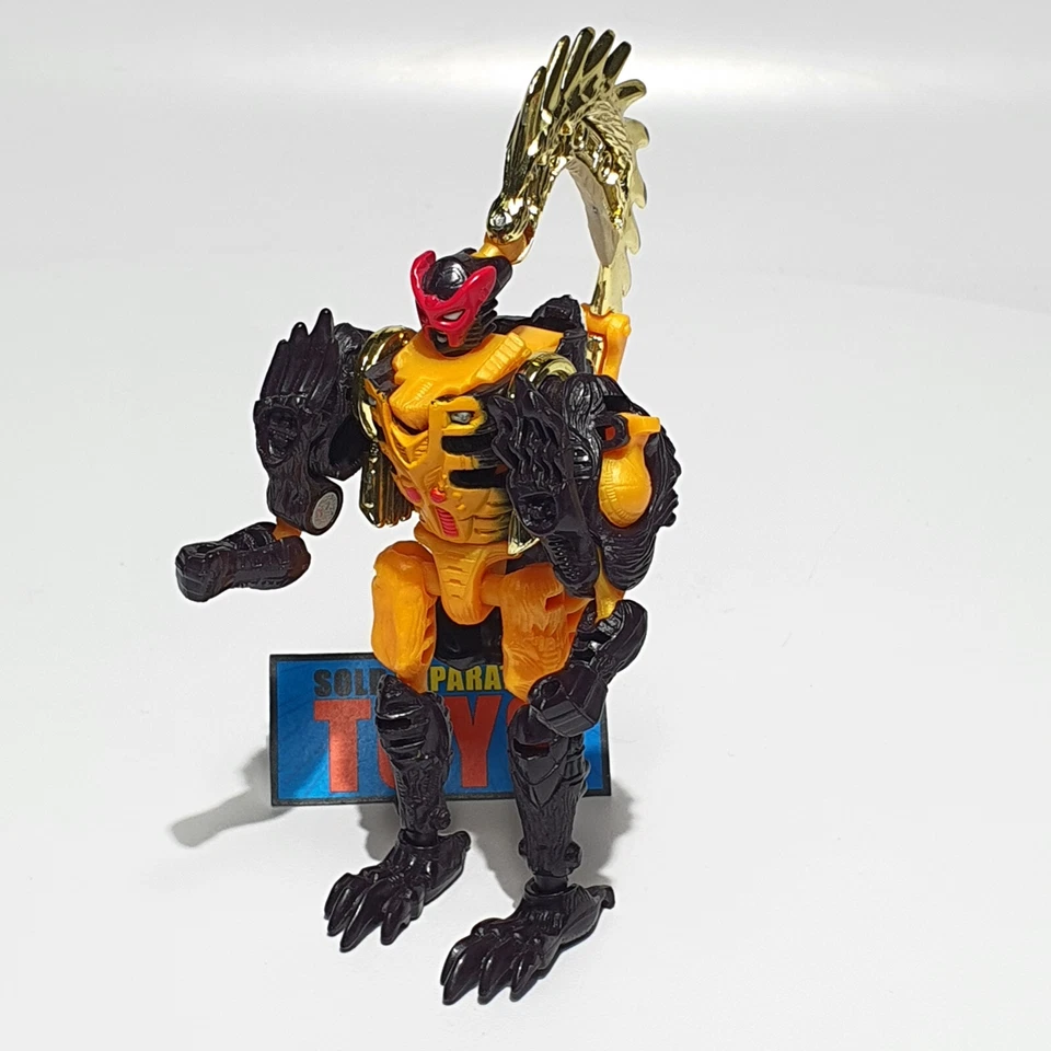 Transformers Beast Wars STINKBOMB figure 1999 Basic Class Transmetals 2 COMPLETE - Image 3 of 4