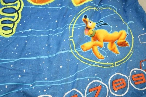 Disney Mickey Donald Pluto Aventura Espacial Gravedad Cero Azul Niño Cama Comodidad Foto 4 de 4