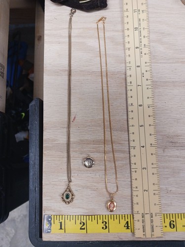 Vintage Necklace Lockett Avon Picture Lockett Necklace Cosmetic Jewelry Lot - Picture 13 of 21