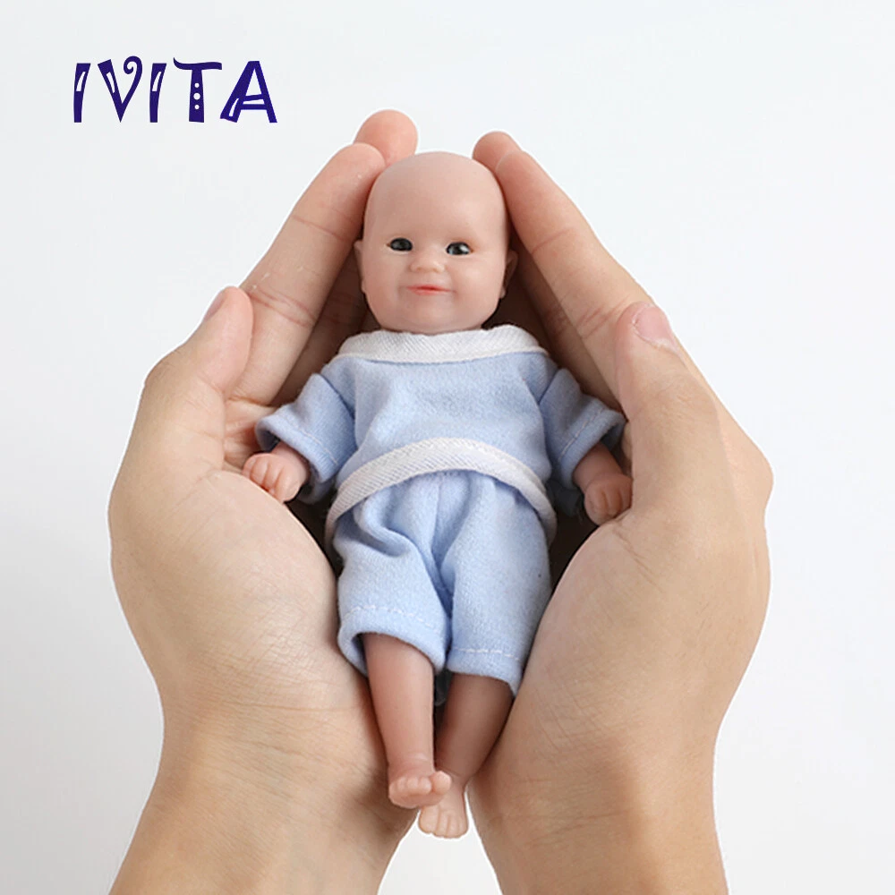 Mini silicone baby doll deals