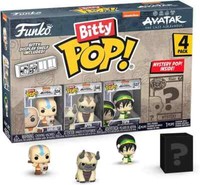 Funko Bitty Pop! - Aang With Momo ☆ Avatar The Last Airbender ☆ 4-Pack Sealed