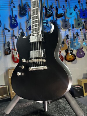 Epiphone SG Prophecy Left Handed Electric Guitar - Aged Jet Black Metallic! 548
