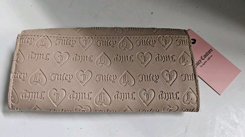 Juicy Couture Upgrade U Cafe Klappe Top Clutch große Geldbörse neu mit Etikett - Bild 5 von 5
