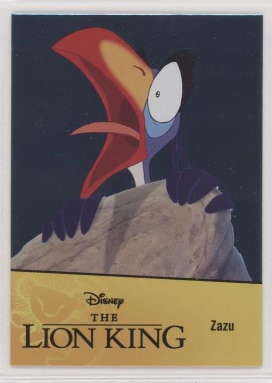 2020 Upper Deck Disney The Lion King Silver Zazu #34 | eBay