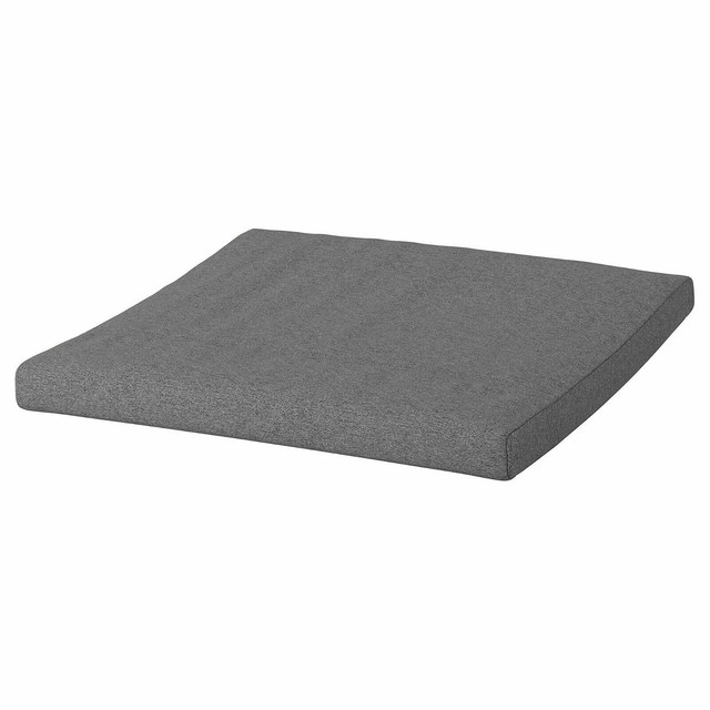 Ikea Poang Footstool Cushion Burgundy Leather Retired Original