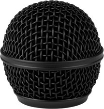 Talent - DM-RGB - Universal Steel Mesh Replacement Microphone Grille - Black