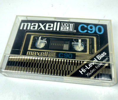 Maxell C90 UD XLII blank audio Cassette Tape Japan , c2 Near mint | eBay
