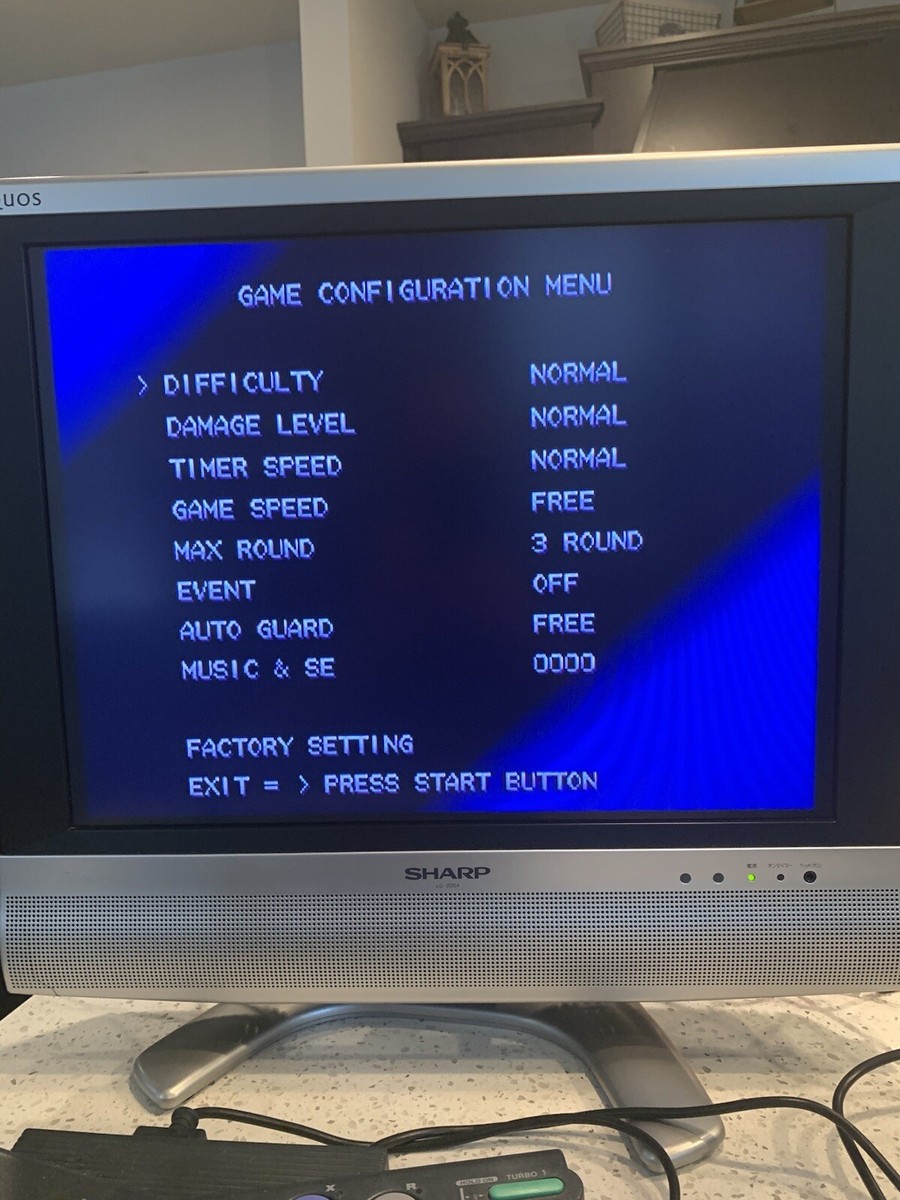 Rare Capcom CPS Power System Changer Street Fighter Zero
