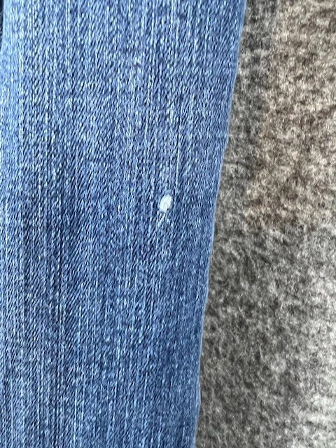 Pantalones de mezclilla ajustados con curvas de tiro alto Kylie! iT talla 14 azul desgastado Foto 4 de 4