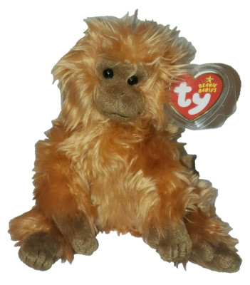 Ty Beanie Baby - CHALRLIE the Monkey 8'' NEW MWMTs Plush Stuffed Animal Toy