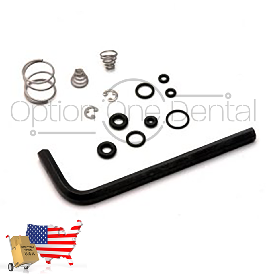 DCI 3066 Air Water Syringe Repair Kit, All Syringe Repair Kit, Quick-Clean