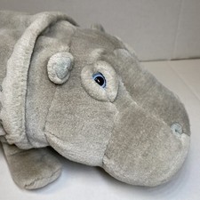 Walt Disney World Hippo Realistic Stuffed Plush Animal Kingdom Moo Deng Like