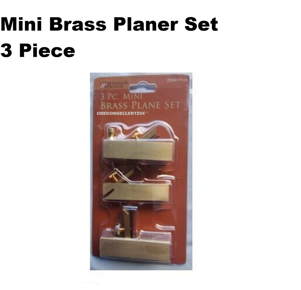  Mini raspador de nariz de toro de latón de 3" plano madera artesanía juego de herramientas planas Foto 3 de 4