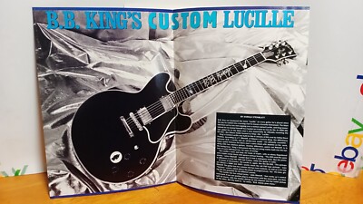 JOE SATRIANI BB KING 2 SIDED POSTER  11 X 17