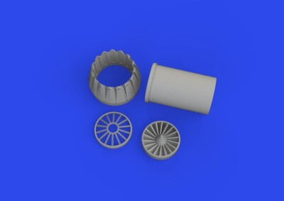 Eduard Accessories 648860 - 1:48 F-35A exhaust nozzle PRINT 1/48 TAMIYA - Neu