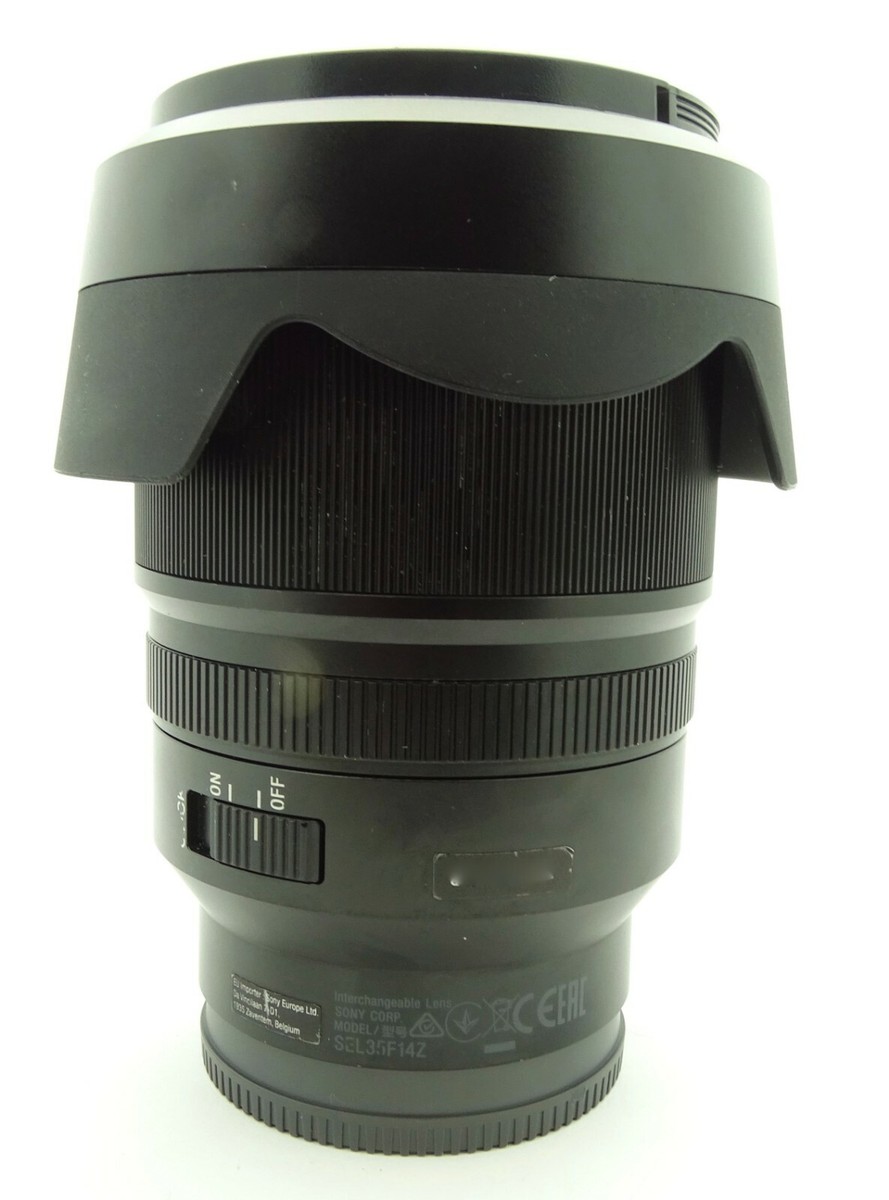 Sony Distagon T* FE 1.4/35 ZA SEL35F14Z Lens ZEISS w/ Lens Hood