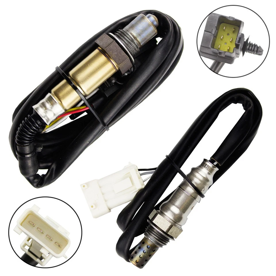 Nuevos 2x sensores de oxígeno O2 aguas arriba + aguas abajo para Volvo S60 L5 2006-2009 2,4 L 2,5 L Foto 2 de 4