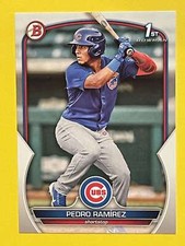 Pedro Ramirez 2023 Bowman 1st Prospect Base #BP-2 Cubs