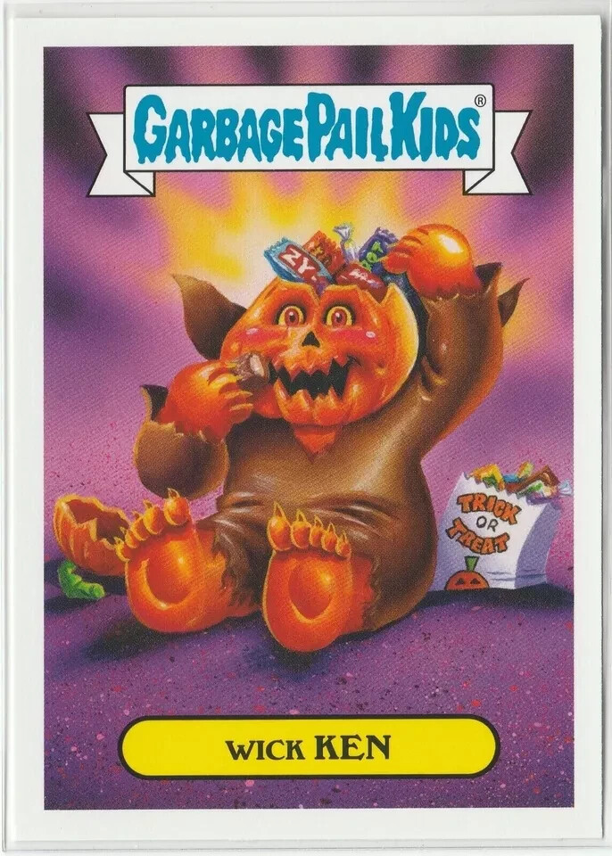 Wick Ken #2b Garbage Pail Kids GPK 2019 Revenge of Oh the Horror-ible Card  