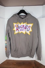 Rugrats Nickelodean 2020 Viacom International Inc. Gray Hoodie/Size L