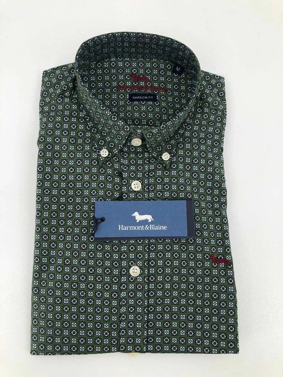 CAMICIA DA UOMO HARMONT BLAINE CNC026 010430 COTONE