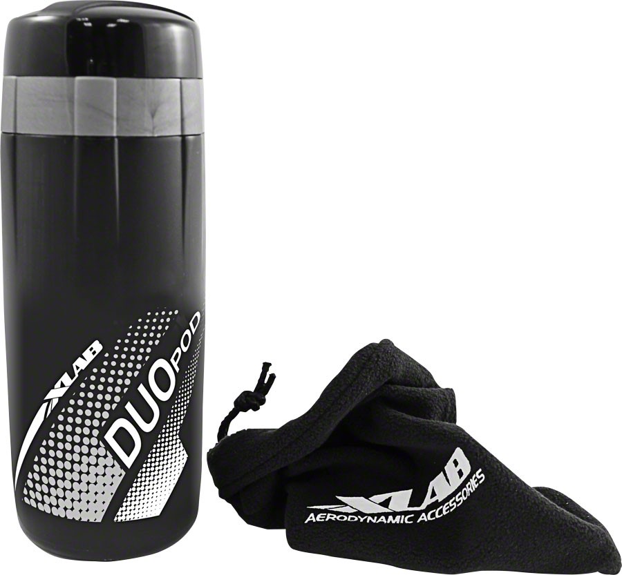 Водонепроницаемая велосипедная клетка для бутылок XLAB Duo Cage Pod с двумя отделениями для хранения и микрофлисом 4690₽