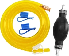 Fuel Transfer Pump, Siphon Pump for Gasoline Transfer, Manual Hand Water Pump, F