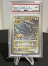 Original Dialga Vstar PSA 9 Mint FA Gold 210/189 Radiant Stars Pokemon Card 
