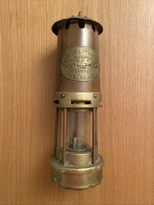 Grubenlampe E Thomas & Williams Ltd - Cambrian Makers Type No9 - Aberdare No169