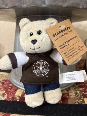 Starbucks Limited Edition PIKE PLACE Bearista Keychain | eBay