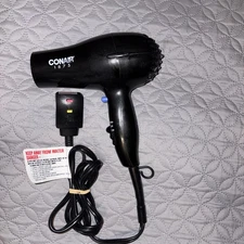Conair® Handheld 1875 Watt Hair Dryer, Cool Shot Button, Black  247BW Tested