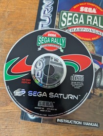 SEGA Rally Championship SEGA Saturn PAL UK Game Boxed Complete With Manual