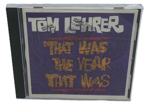 That Was the Year That Was by Tom Lehrer (CD, 1990)