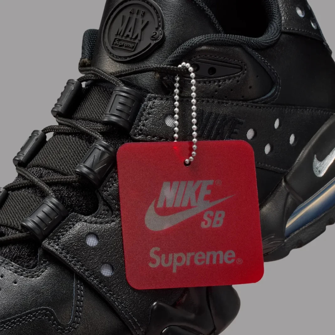 Nike SB Air Max 2 CB '94 Low Supreme 'Black' IM4283-001 Men's