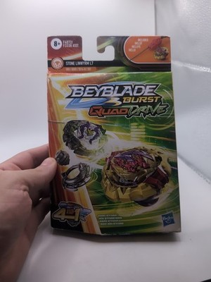 Hasbro 2022 Beyblade Burst Quad Drive Stone L7 Top Attack + Launcher Brand New